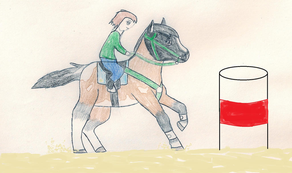 Barrel Racing Manga by KalahariMeerkatfan on DeviantArt