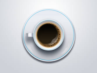 Cup of Coffee Free Psd and Png Icon