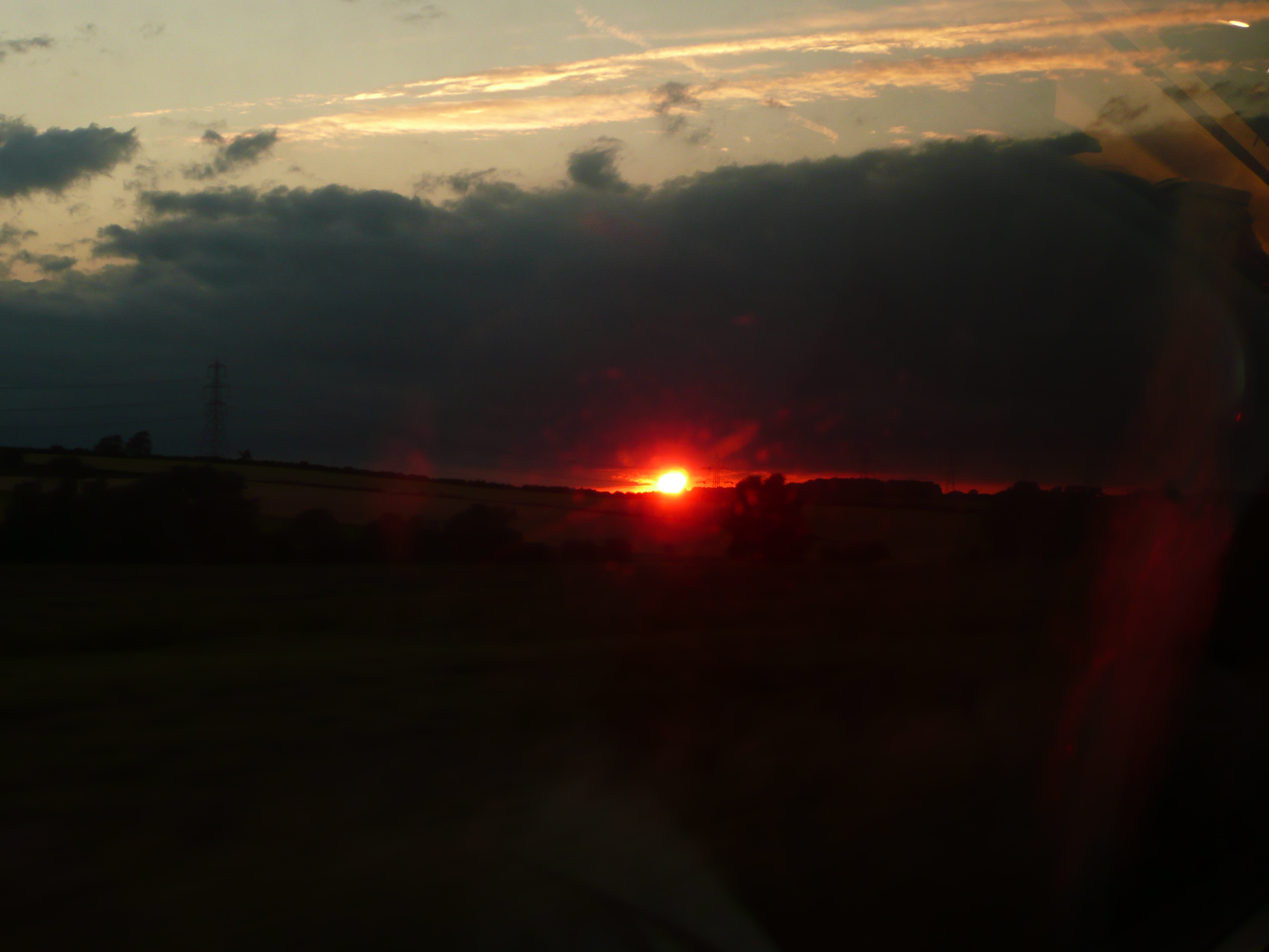 View from a Train London - North Midlands