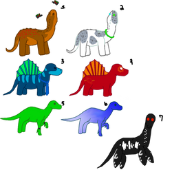 Dinos for adoption-points!