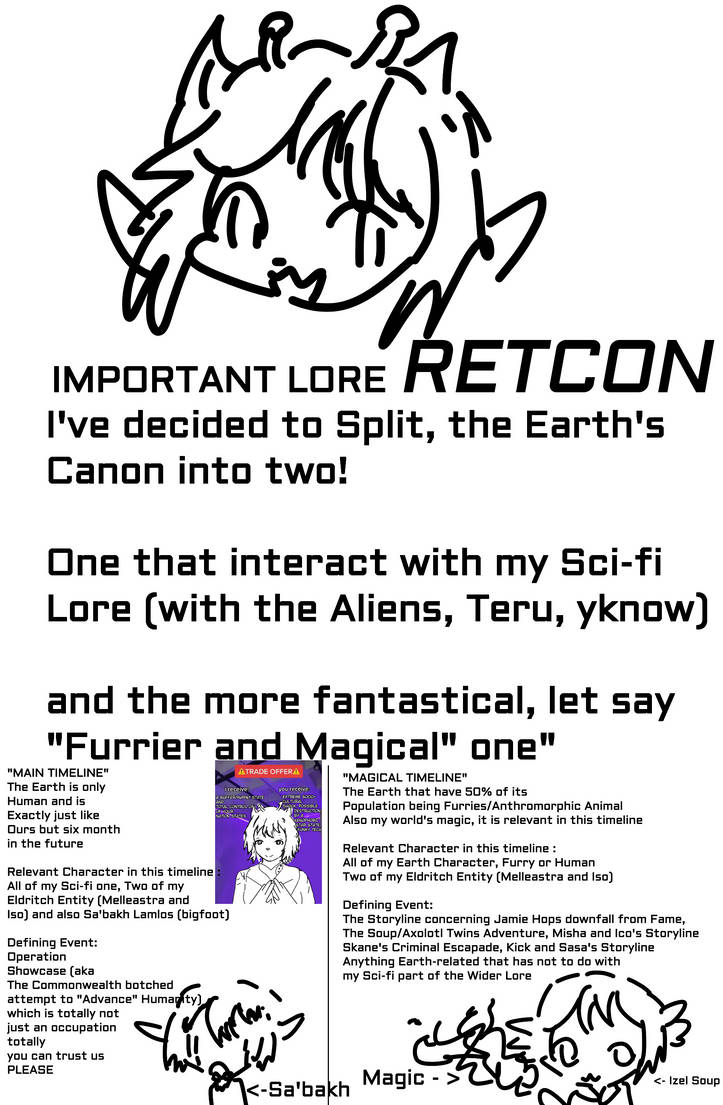 (LORE) Earth Lore Retcon/Timeline Split by Teruni-Inamor on DeviantArt