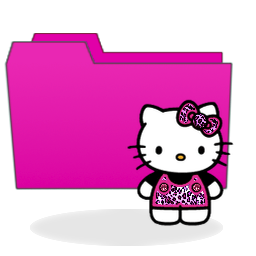 Hello Kitty Pink Folder