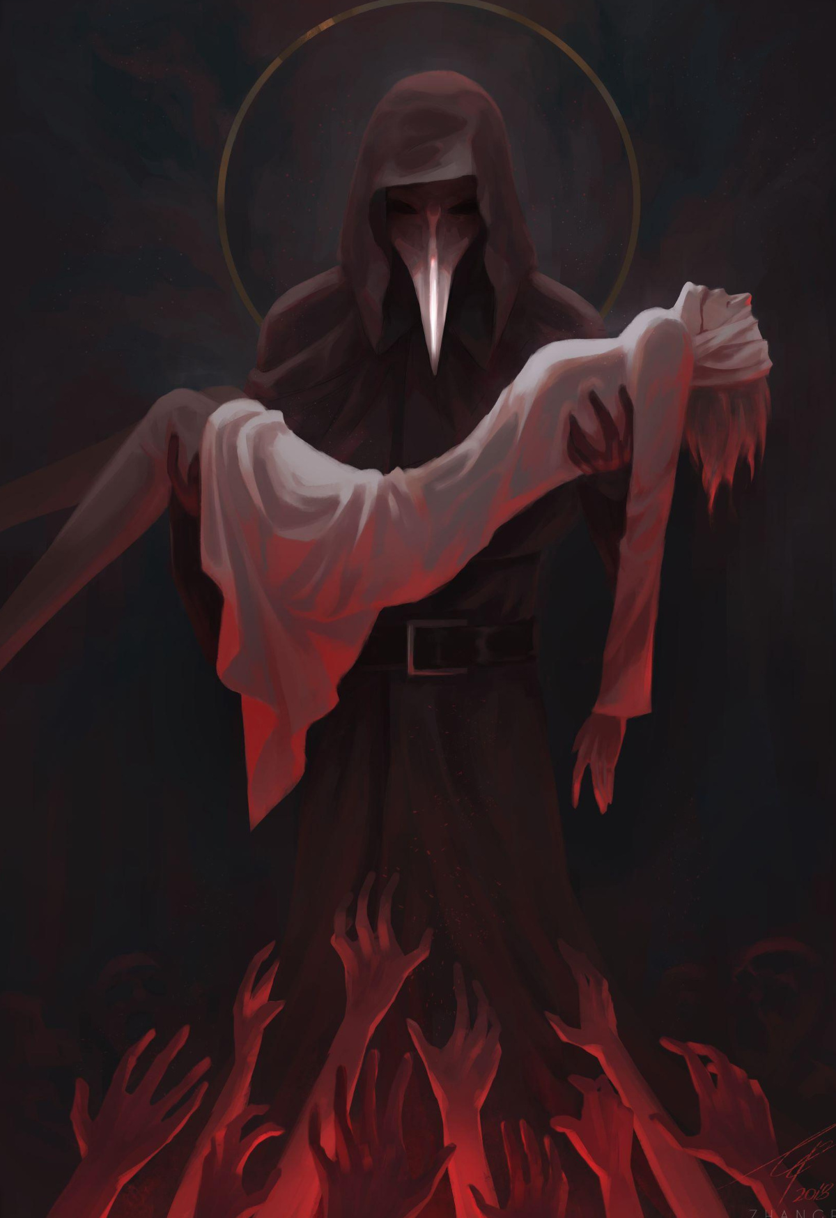 SCP-049 (Pfp and Avatar) by AndrewVideos510Art on DeviantArt