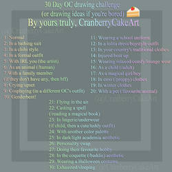30 Day Drawing Challenge