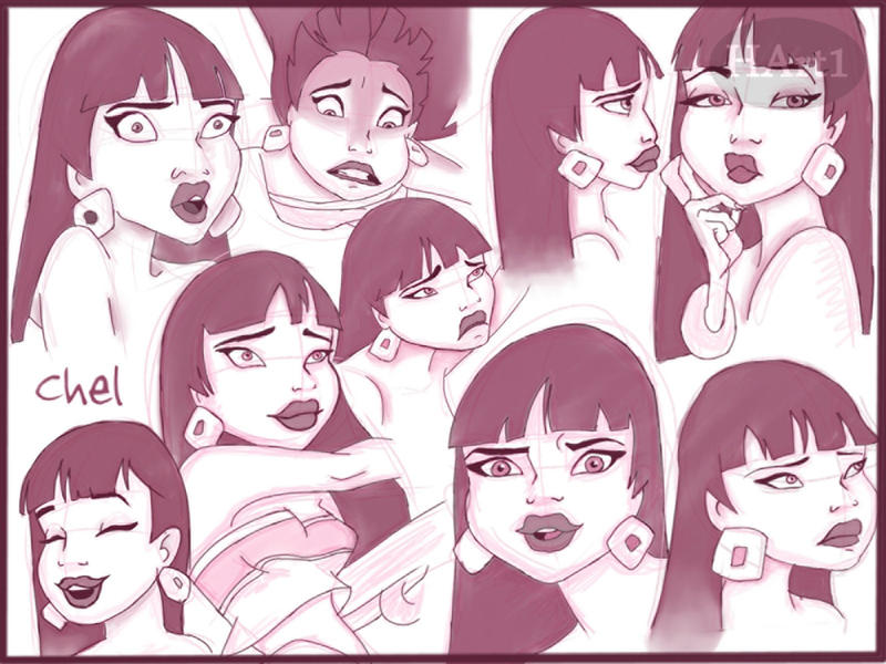 Chel Dnd Chel Sketches by HArt1 on DeviantArt