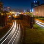 Katowice at night