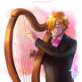 Free! - Nagisa and his harp