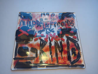 Relapse Records Custom Glass Grind Plate