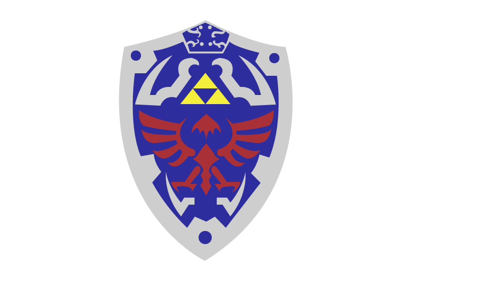 Legend of Zelda-Shield-Vector