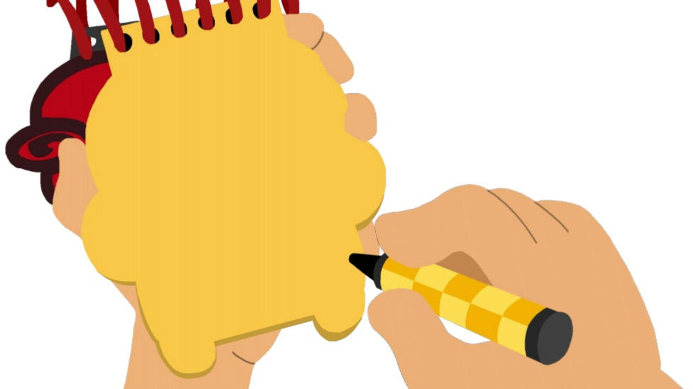 Joe's Notebook Template (Yellow Crayon) by everett0 on DeviantArt
