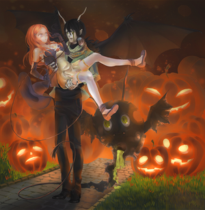 Ulquihime Halloween