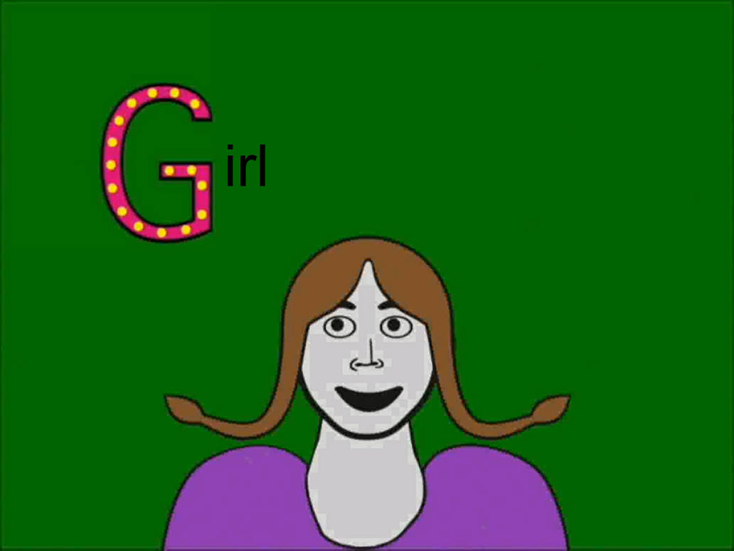 So Smart! Letras G-L Parte 1 - G es para Girl by BobCleghornII on ...