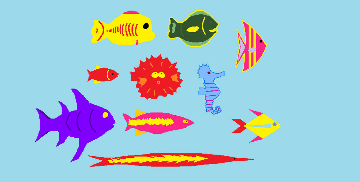 Anoymouse Fish 10 Fish by BobCleghornII on DeviantArt