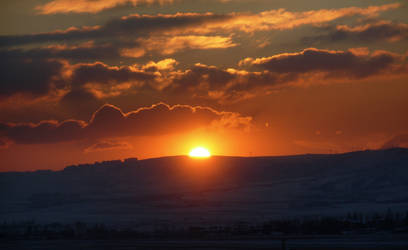 Sunset Snowy