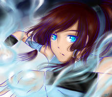 Korra: Waterbending.