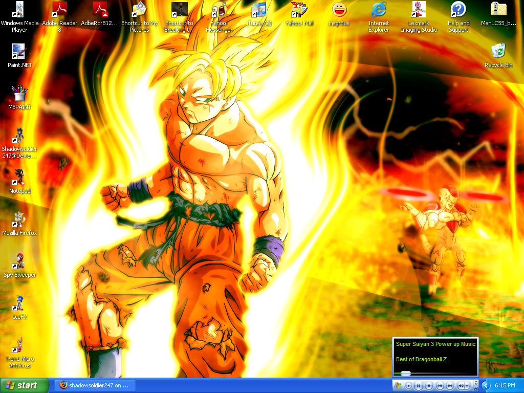Windows Xp Dbz DBZ desktop by Shadz-the-Fox on DeviantArt