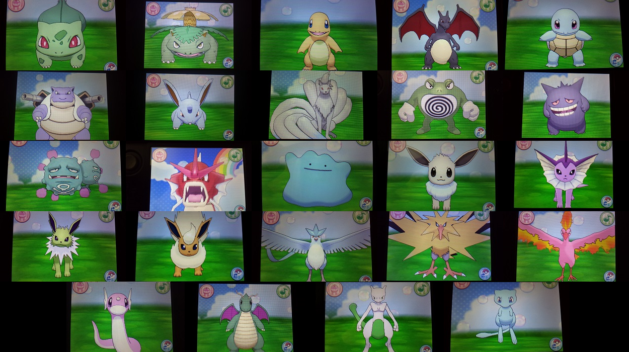 My shiny Pokemon (Kanto, updated)