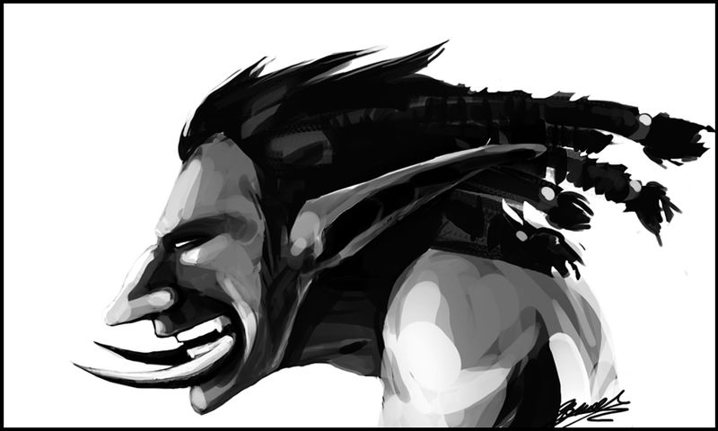 Gratuit Images Wow Troll Side Face By Zanaffar On Deviantart actualisé par