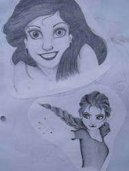 A little different Ariel and Elza