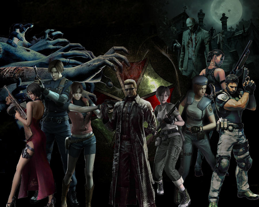 Resident Evil Characters by Lestat117x on DeviantArt