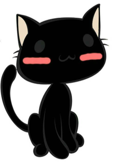  Kawaii  Chibi Black  Cat  by xXTwilightMoonLiuXx on DeviantArt