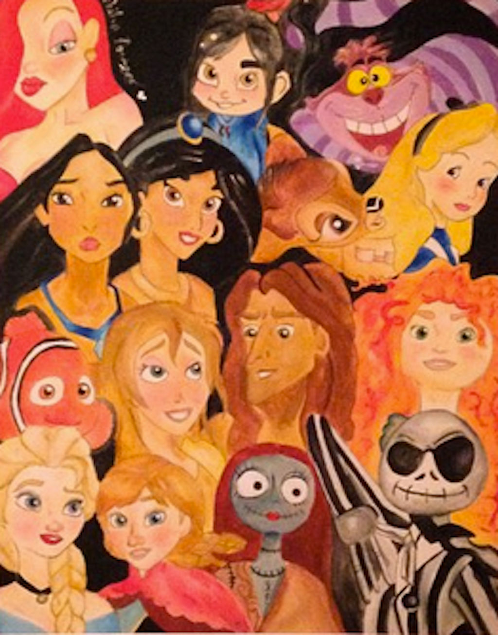 Characters Collages Deviantart Disney Character Collage by pjp7965 on DeviantArt