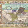 Old Map of the World (Willem Blaeu)
