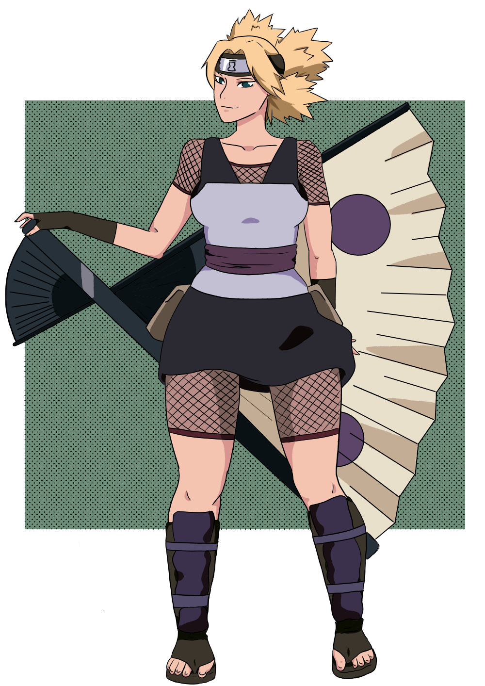 Muscle Temari Temari Shippuden