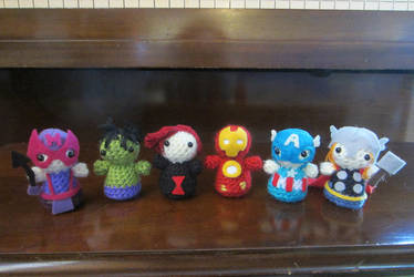 Mini Amigurumi Avengers