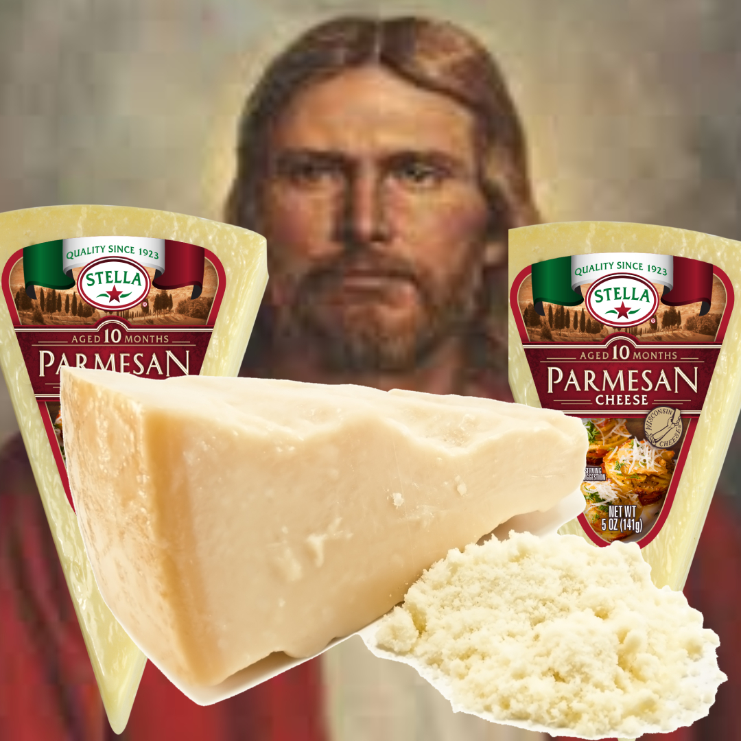 Cheesus, god of the cheese by MysteriousP4R4D0X on DeviantArt