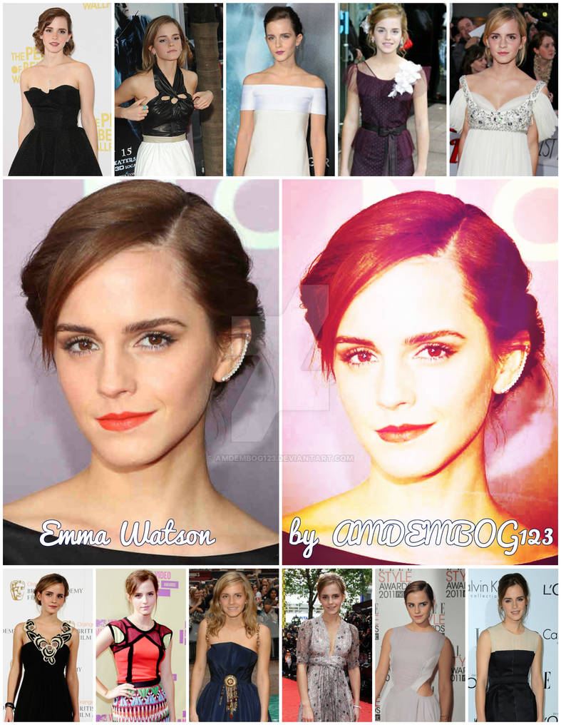 Emma Watson evolution-collage 3 by AMDEMBOG123 on DeviantArt