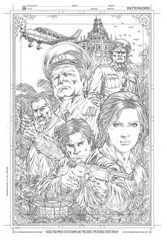 Page Cover Pencil Template