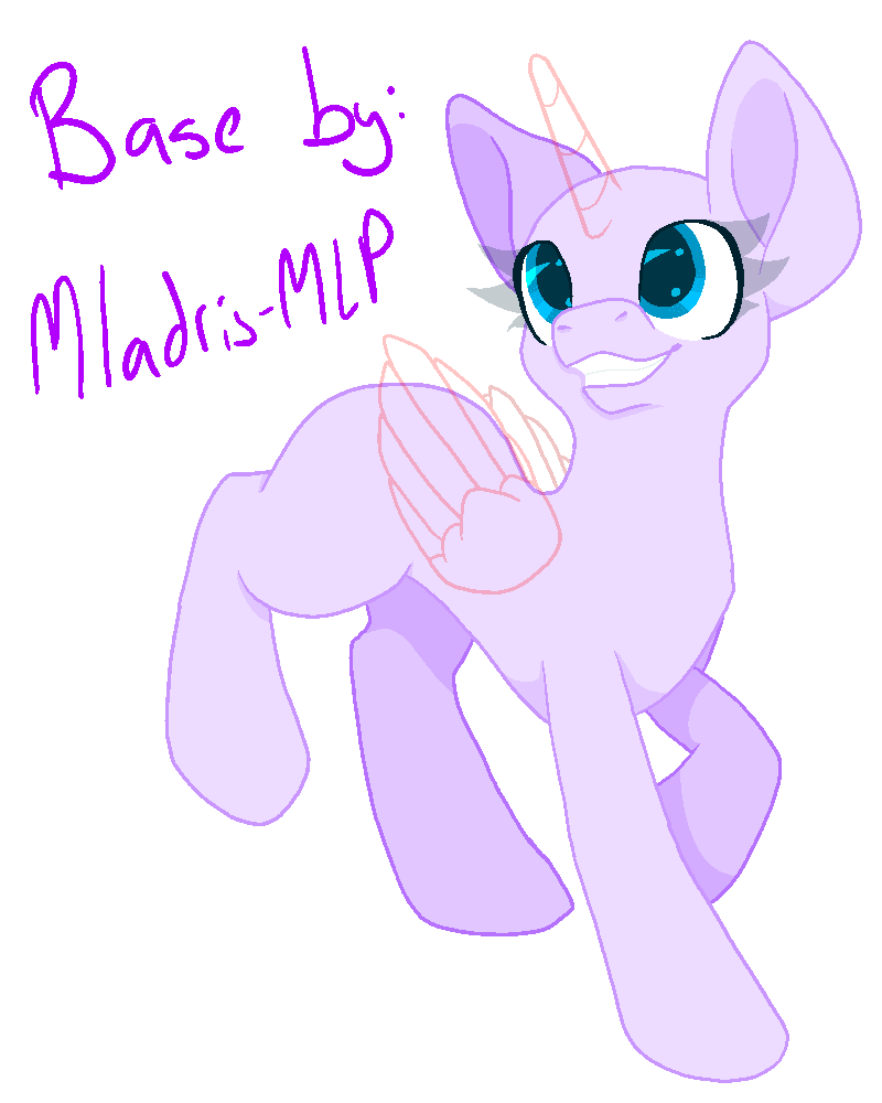 Hand Drawn Base 2 by Mladris-MLP on DeviantArt