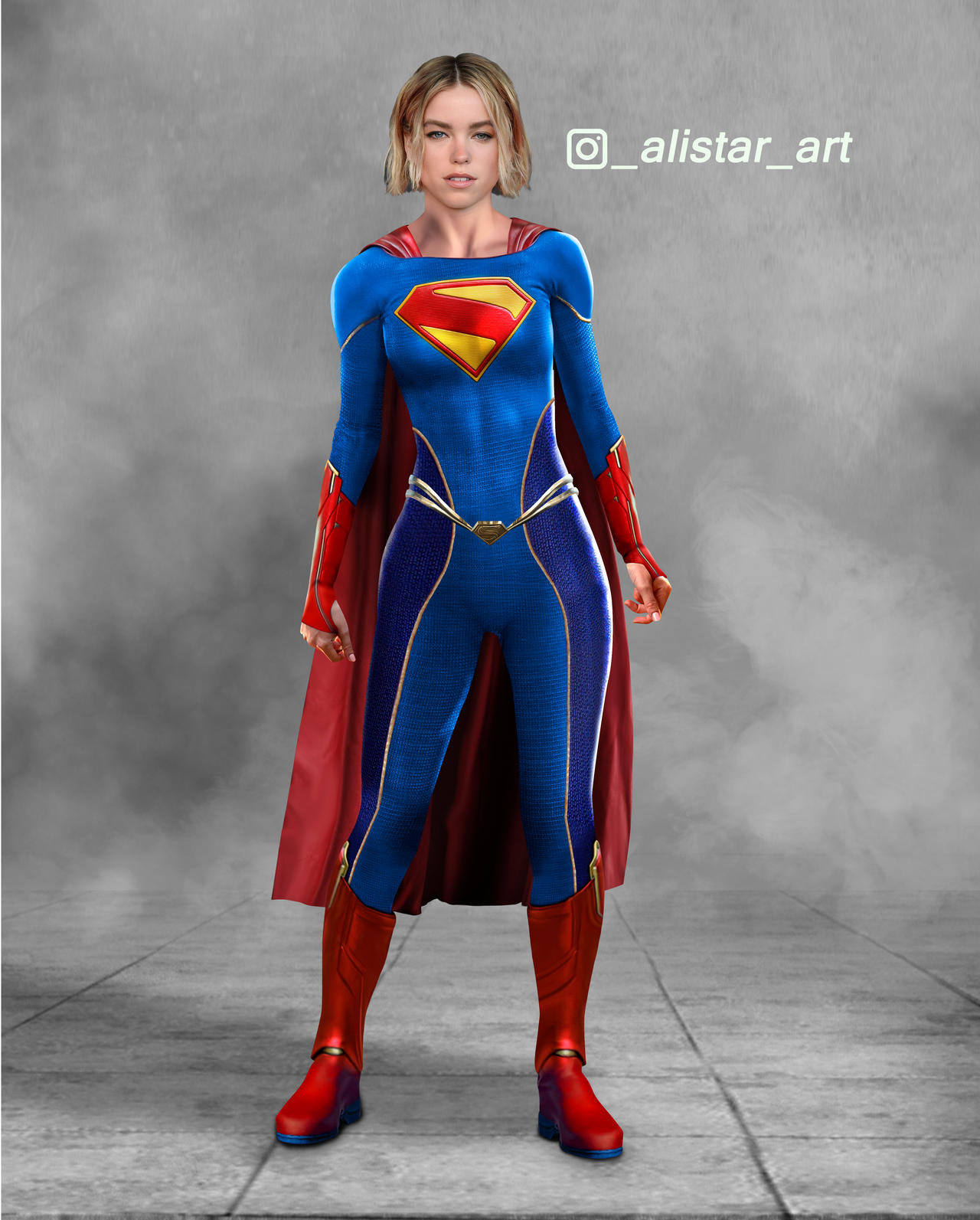 Milly Alcock as Supergirl by AliDevilSta on DeviantArt