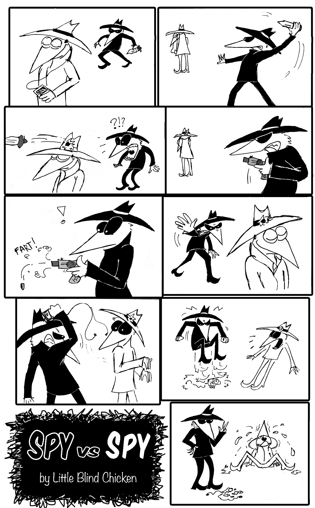 Spy vs Spy: Bloodless revenge