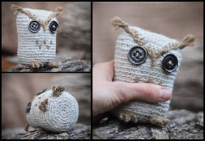 Rustic Owl toy