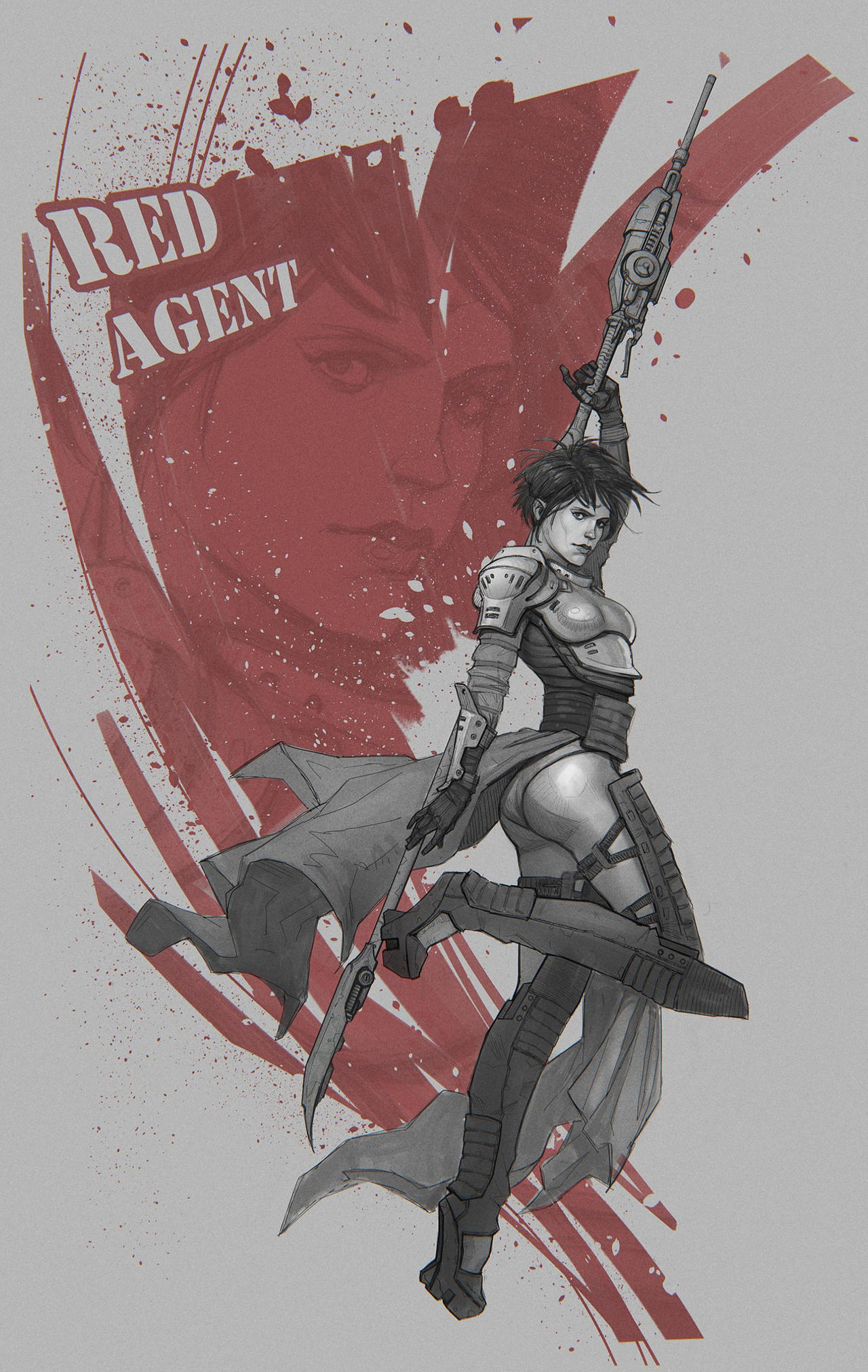 Red Agent sketch