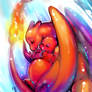 Pokemon: Charizard and Charmander