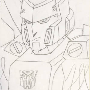 Megatron Portrait Sketch