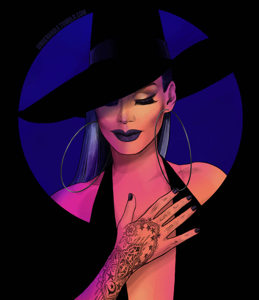 Cocktail witch by lily-fox