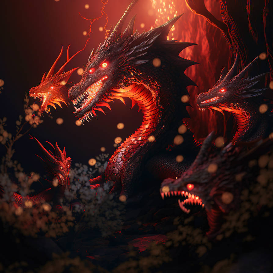 Red Hydra by bearden-art on DeviantArt
