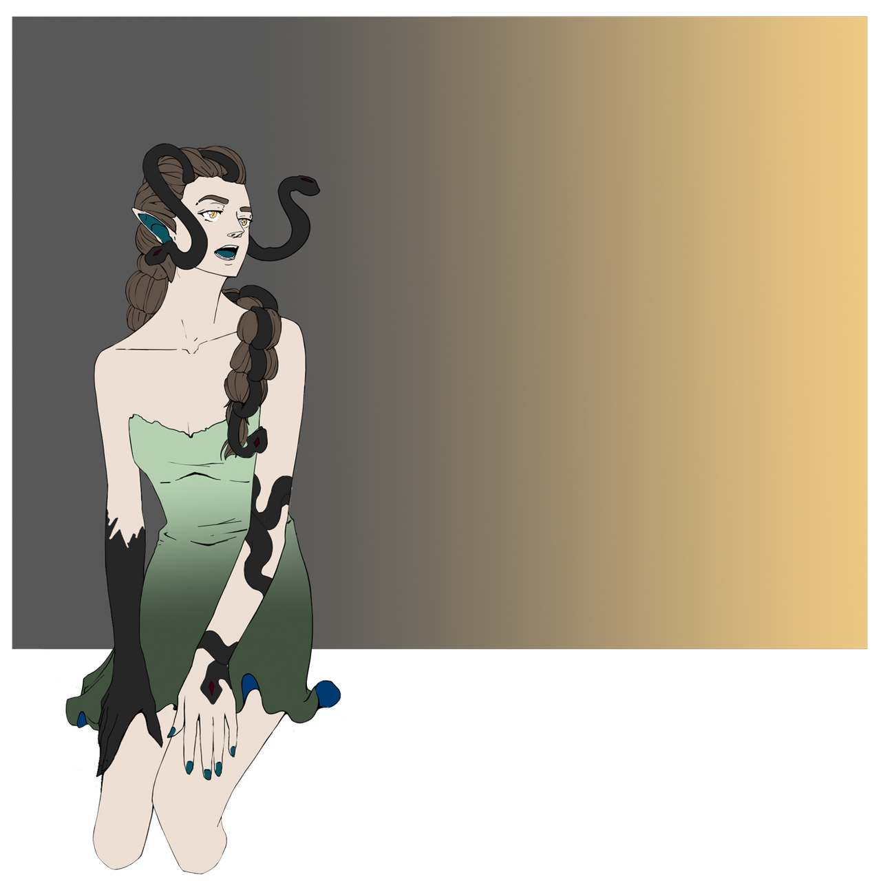 Snake Base Color by FrankinStitch on DeviantArt