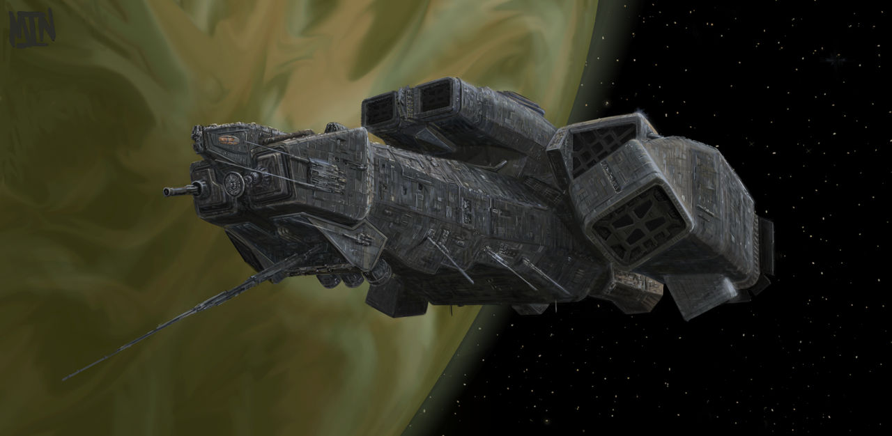 USCSS Nostromo by matteline67 on DeviantArt