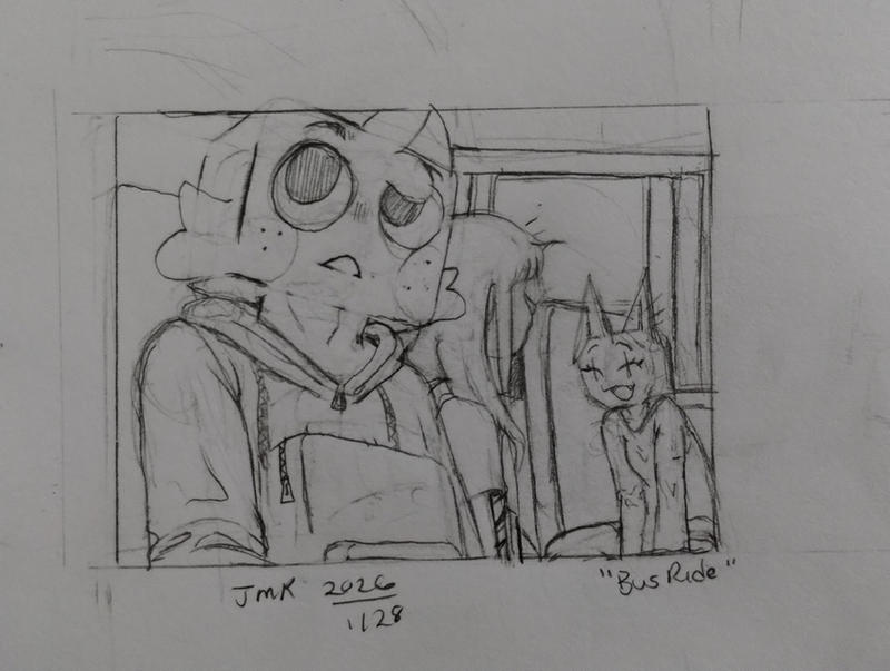 Bus Ride Deviantart Bus Ride DW AU by sicklyglitchy on DeviantArt