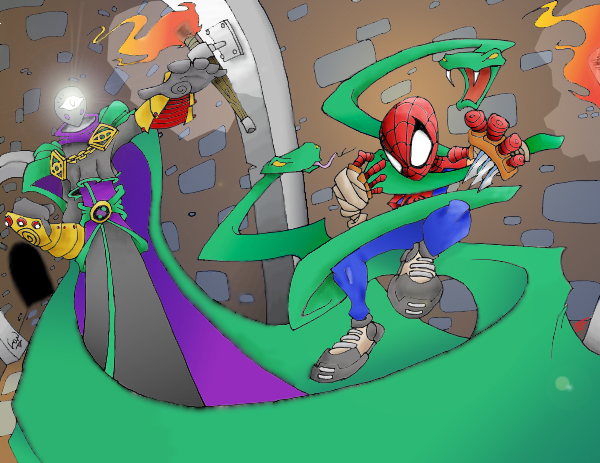 spider-man vs mysterio