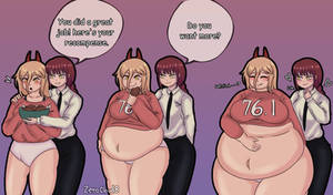 POWER AND MAKIMA WEIGHT GAIN SEQUENCE 