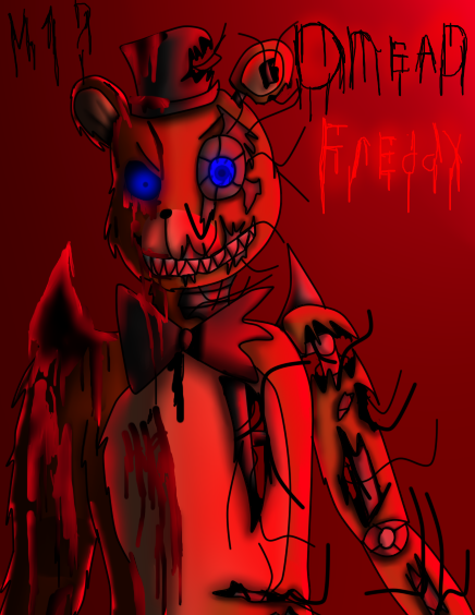 Unnightmare Fredbear (Help Wanted) by Fnaf-fan201 on DeviantArt