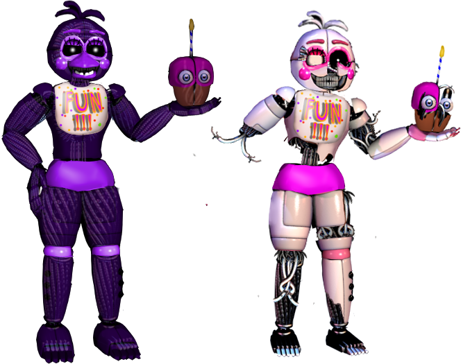 Funtime Chica showtape from the past. 