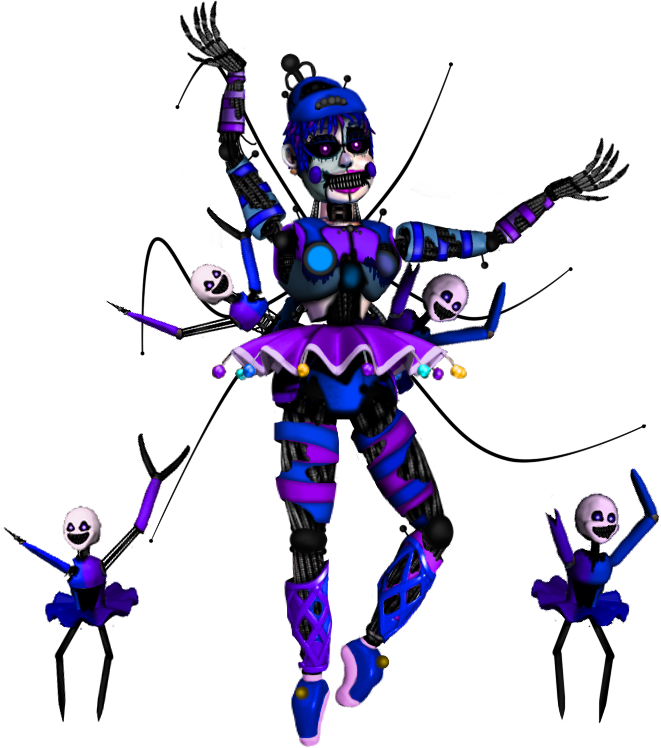 Scrap Ballora v 2 by Fnaf-fan201 on DeviantArt