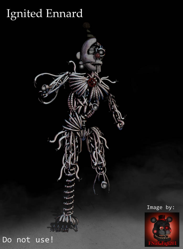 Ignited Funtime Ennard by Fnaf-fan201 on DeviantArt